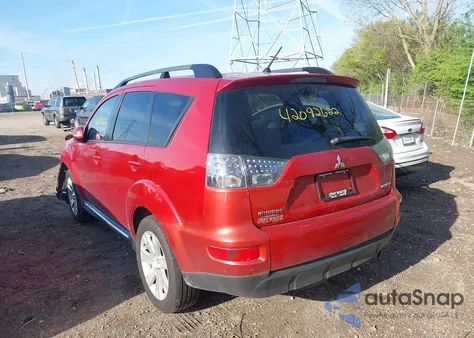 2013 Mitsubishi Outlander Se z USA, uszkodzony, nr VIN JA4JT3AWXDU019597